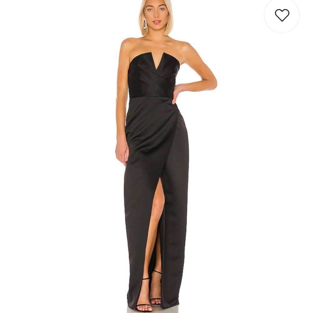 NWT Jay Godfrey Darcy gown in black size 2 - gala wedding guest dress